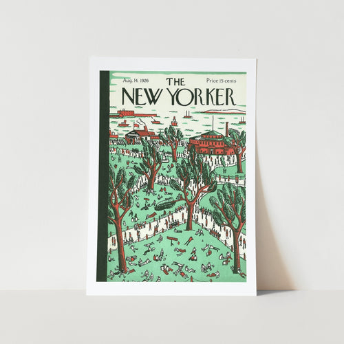 The New Yorker Magazine Cover August 14, 1926 Art Print