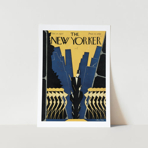 The New Yorker Magazine Cover October 17, 1925 Art Print