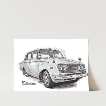 Toyota Corona Car Art Print