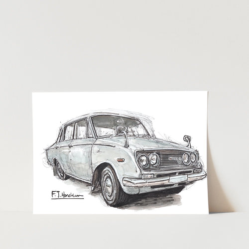Toyota Corona Car Art Print