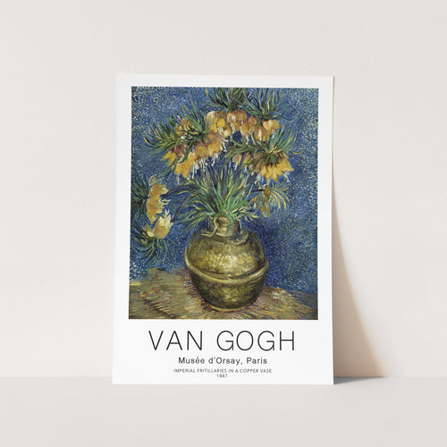 Van Gogh Copper Vase Art Print
