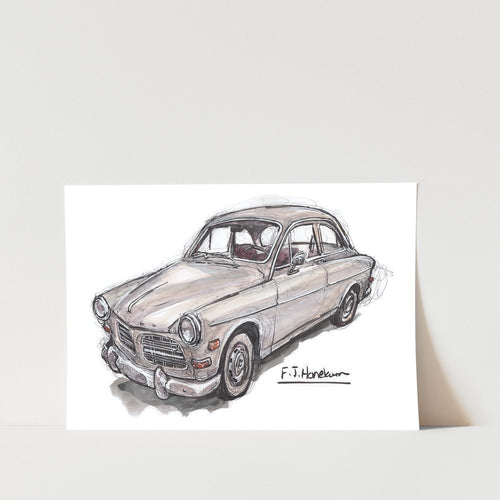 Volvo Amazon Car Art Print