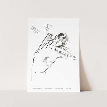 Vrouelike Naakt Art Print