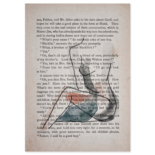 Watercolour Nude I by Sonjé Art Print