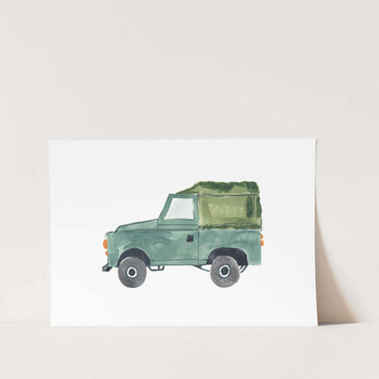 Adventure Landy Art Print
