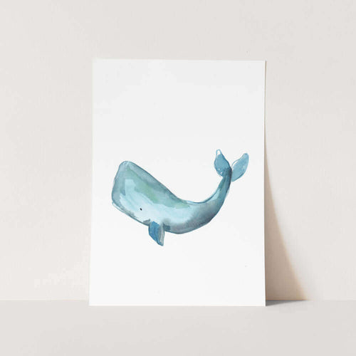 Blue Whale Art Print