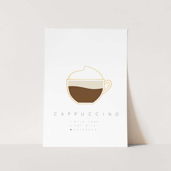 Cappuccino Art Print