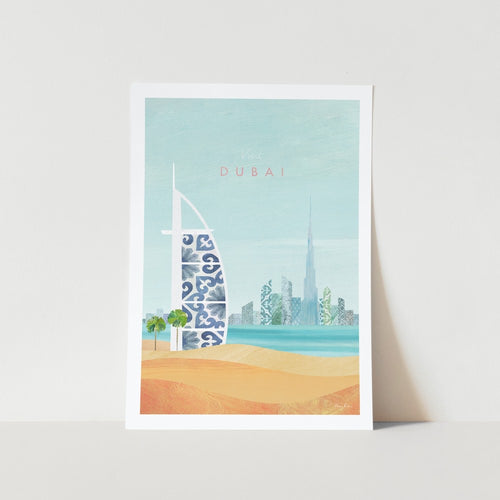 Dubai Art Print
