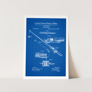 Fishing Tackle Patent Art Print