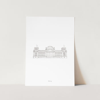 Germany Landmark Travel Art Print