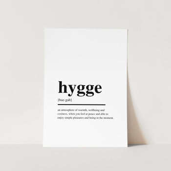 Hygge Art Print