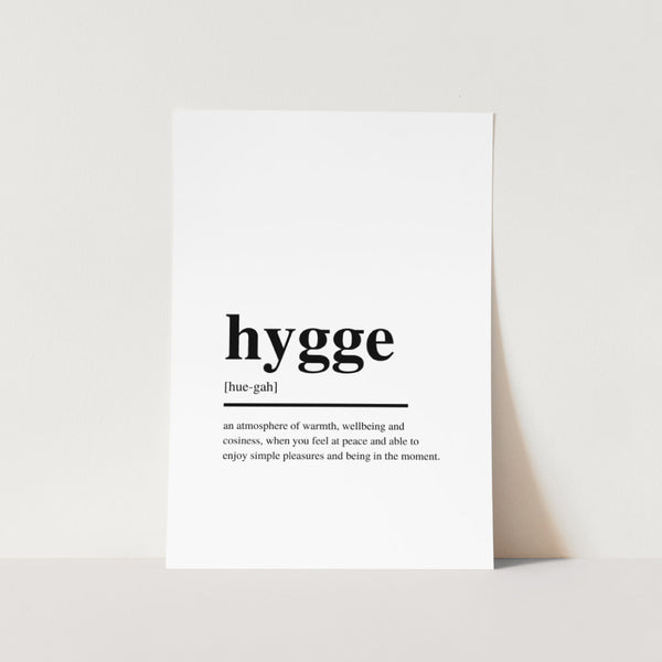 Hygge Art Print