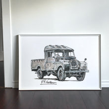 Load image into Gallery viewer, Land Rover Series 1 Car Art Print