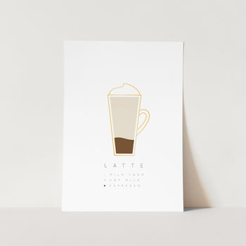 Latte Art Print