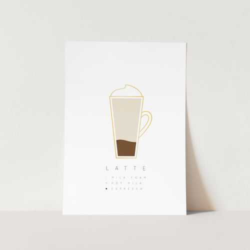Latte Art Print