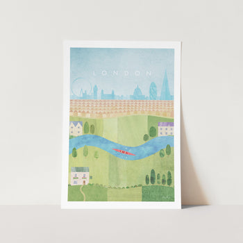 London Parks Art Print