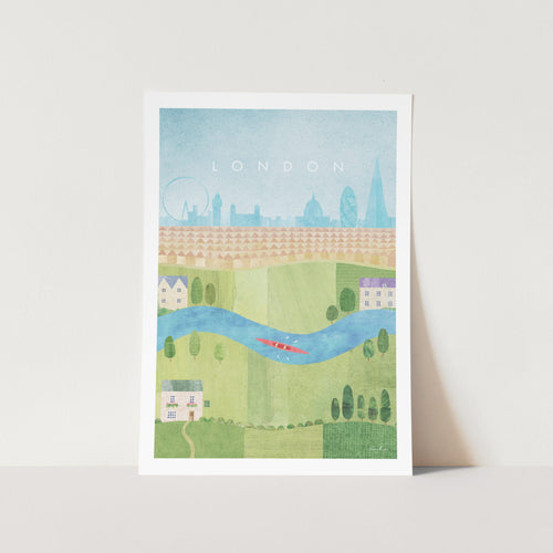 London Parks Art Print