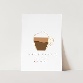 Macchiato Art Print