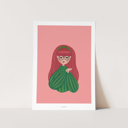 Melon Bliss Art Print
