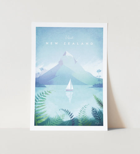 New Zealand Art Print