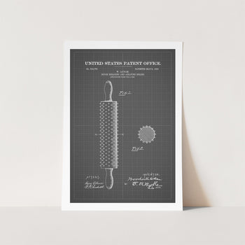 Rolling Pin Patent Art Print