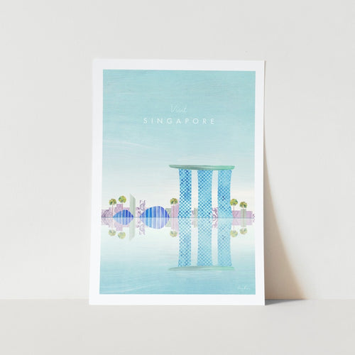 Singapore Art Print
