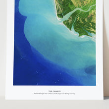 Load image into Gallery viewer, The Zambezi Aerial Art Print