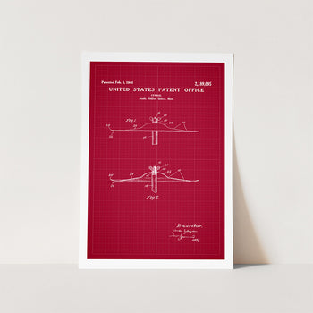 Zildjian Cymbal Patent Art Print