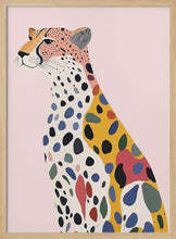 Load image into Gallery viewer, Colorful Abstract Cheetah PFY Art Print