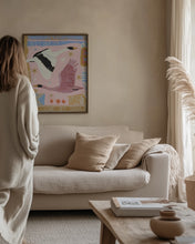 Load image into Gallery viewer, Flying Pink Birds PFY Art Print