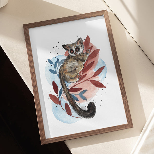 Bushbaby Art Print