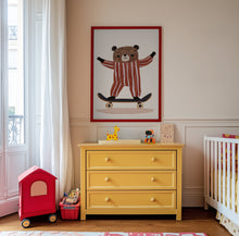 Load image into Gallery viewer, Skater Bear Joy PFY Art Print