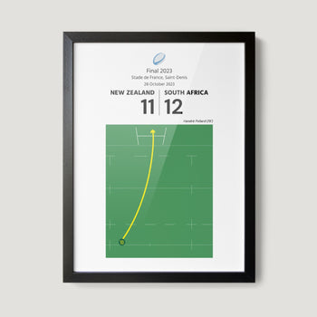 2023 Rugby World Cup Final Handrè Pollard 3 Art Print