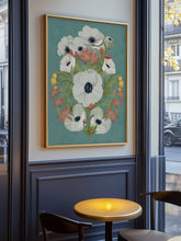 Load image into Gallery viewer, Anemone on Blue PFY Art Print