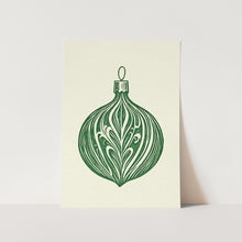 Load image into Gallery viewer, Woodcut Bauble PFY Art Print