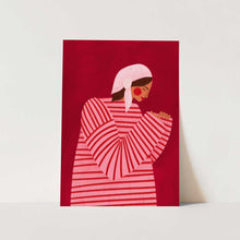 Load image into Gallery viewer, The Woman With the Red Stripes PFY Art Print