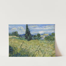 Load image into Gallery viewer, Green Wheat Field With Cypress (1889) PFY Art Print