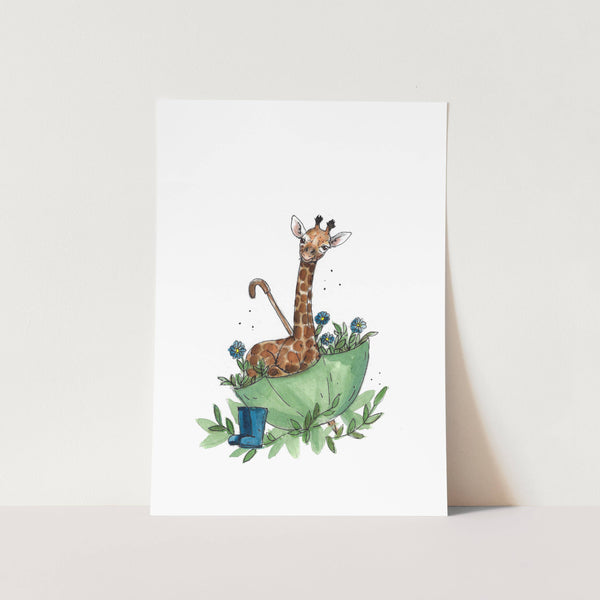 2 of 3 Baby Room Set Sage Art Print