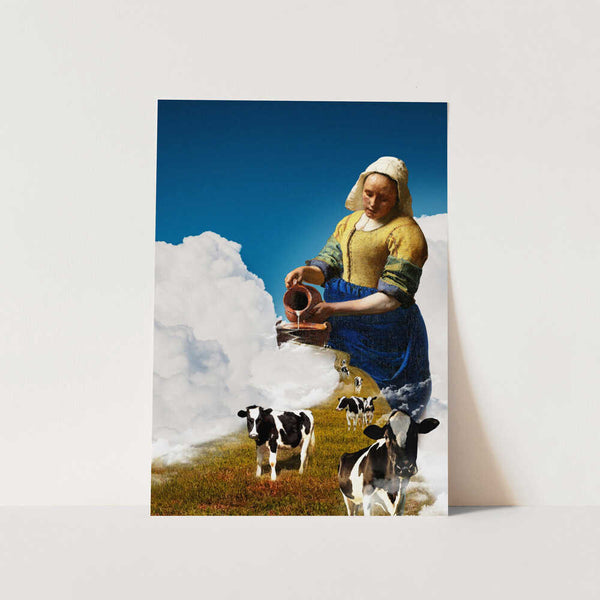 Release the Milk PFY Art Print