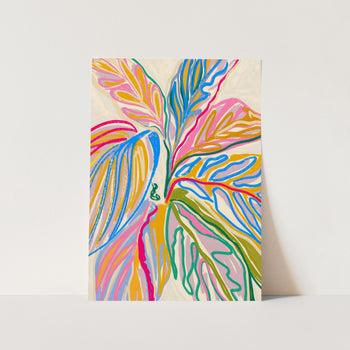 The Crayon Jungle PFY Art Print