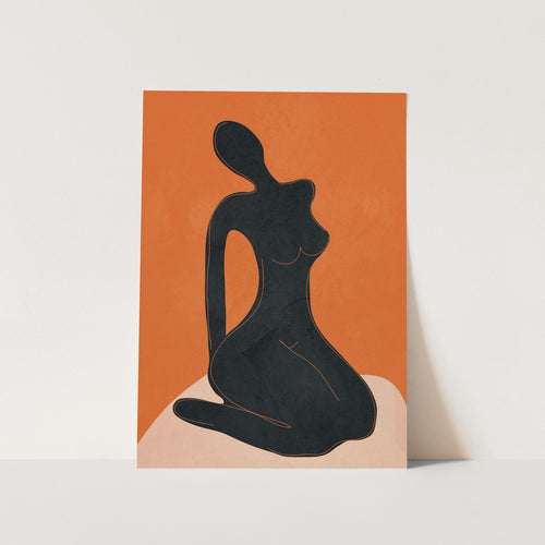 Abstract Nude II PFY Art Print