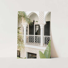 Load image into Gallery viewer, Moroccan Balcony Architecture PFY Art Print