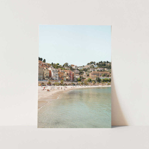 Sunny Mediterranean Coast PFY Art Print