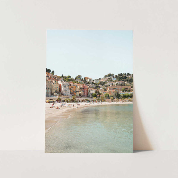 Sunny Mediterranean Coast PFY Art Print