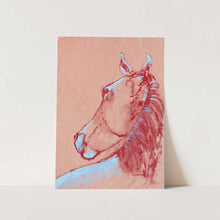 Load image into Gallery viewer, Red Horse 02 PFY Art Print