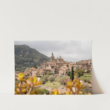 Historic Mediterranean Village PFY Art Print