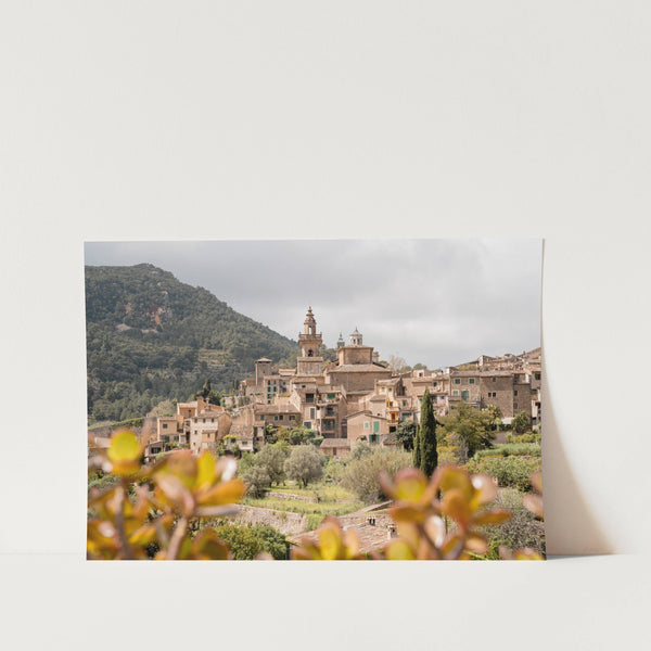 Historic Mediterranean Village PFY Art Print