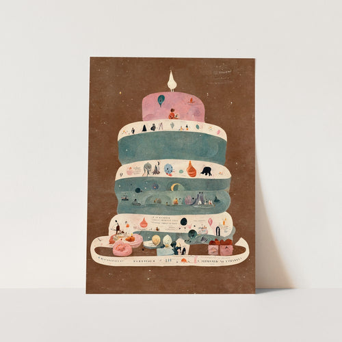 Whimsical Layers PFY Art Print