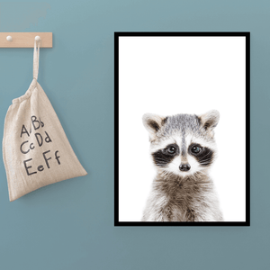 Buttons The Raccoon PFY Art Print