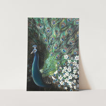 Load image into Gallery viewer, Acrylic Peacock Art Print